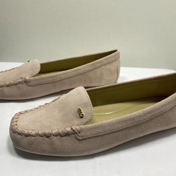 NEW MICHAEL KORS Eve Moccasins Pink Slip-On Loafers Women’s Size 9 - Picture 7 of 7